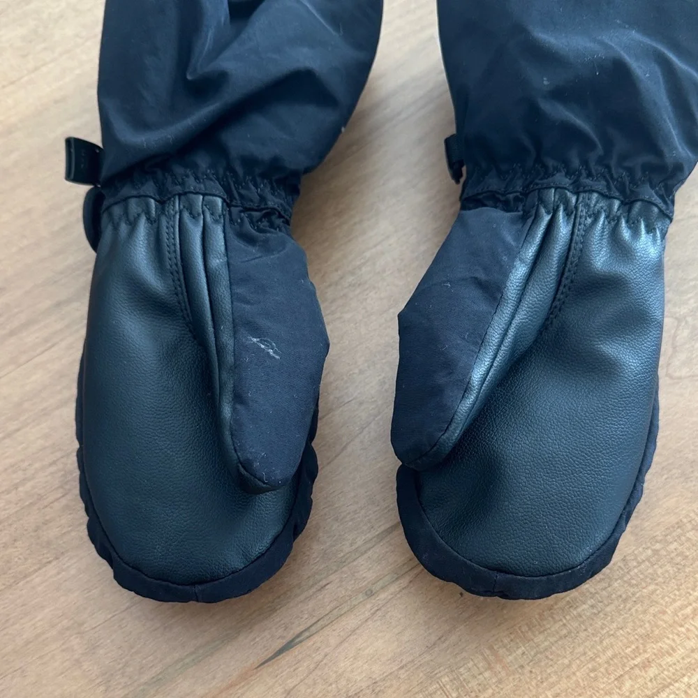 Burton Black Kids Mittens